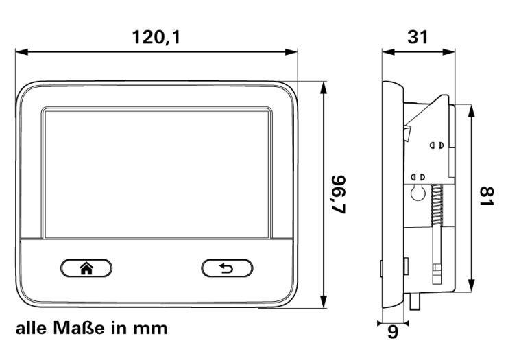 Truma Combi D 4 Heizung mit iNet X Panel mit zubehör